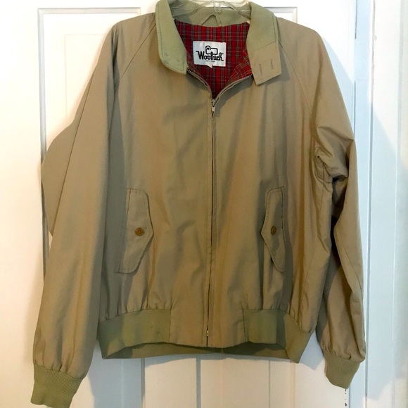 Vintage Woolrich jacket plaid lining rockabilly classic - Picture 1 of 7